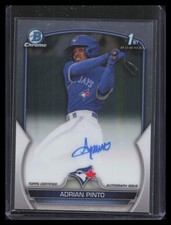 2023 Bowman Chrome #CPA-API Adrian Pinto Prospect Autographs