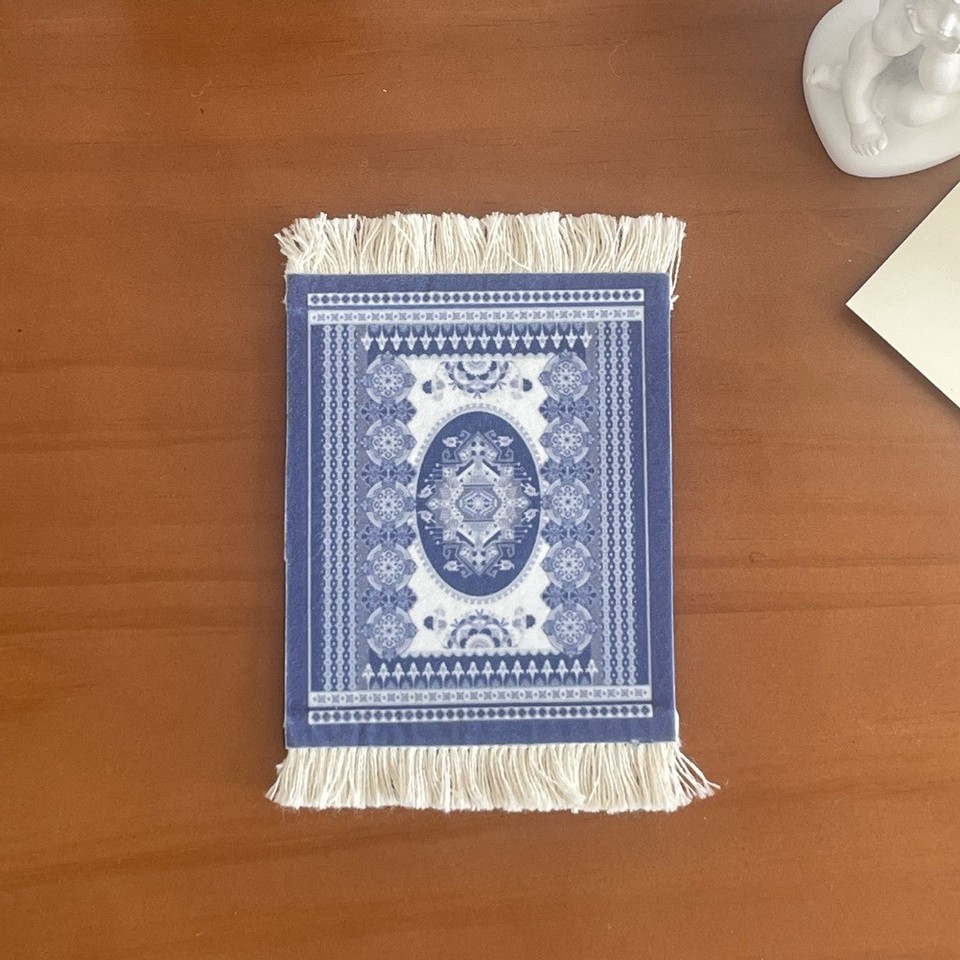 Persian Woven Coasters Carpet Pattern Coaster Dining Table ...