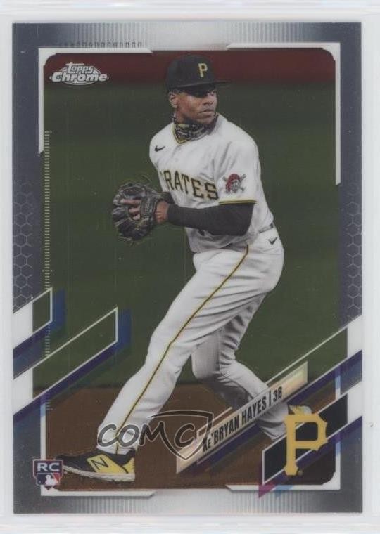 2021 Topps Chrome Ke'Bryan Hayes (Fielding) #191 Rookie RC 0nb2