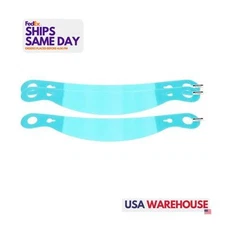 Zamp P209Z, Set of 24 Clear Plastic Sealed Tear Off Fits 12-3/4In 8 Layers Perfo