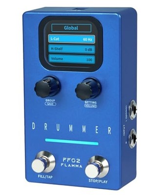 FLAMMA FF02 Drum Machine Pedal 121 Drum Grooves