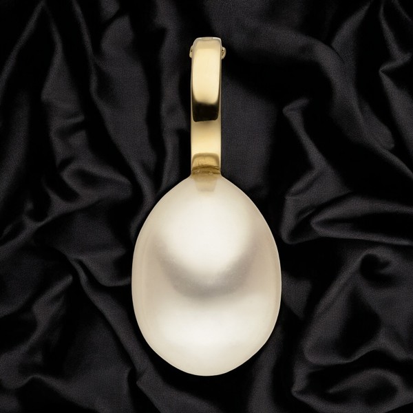 AnhäNger EinhäNger 585 Gold Gelbgold 1 SüßWasser Perle PerlenanhäNger-image