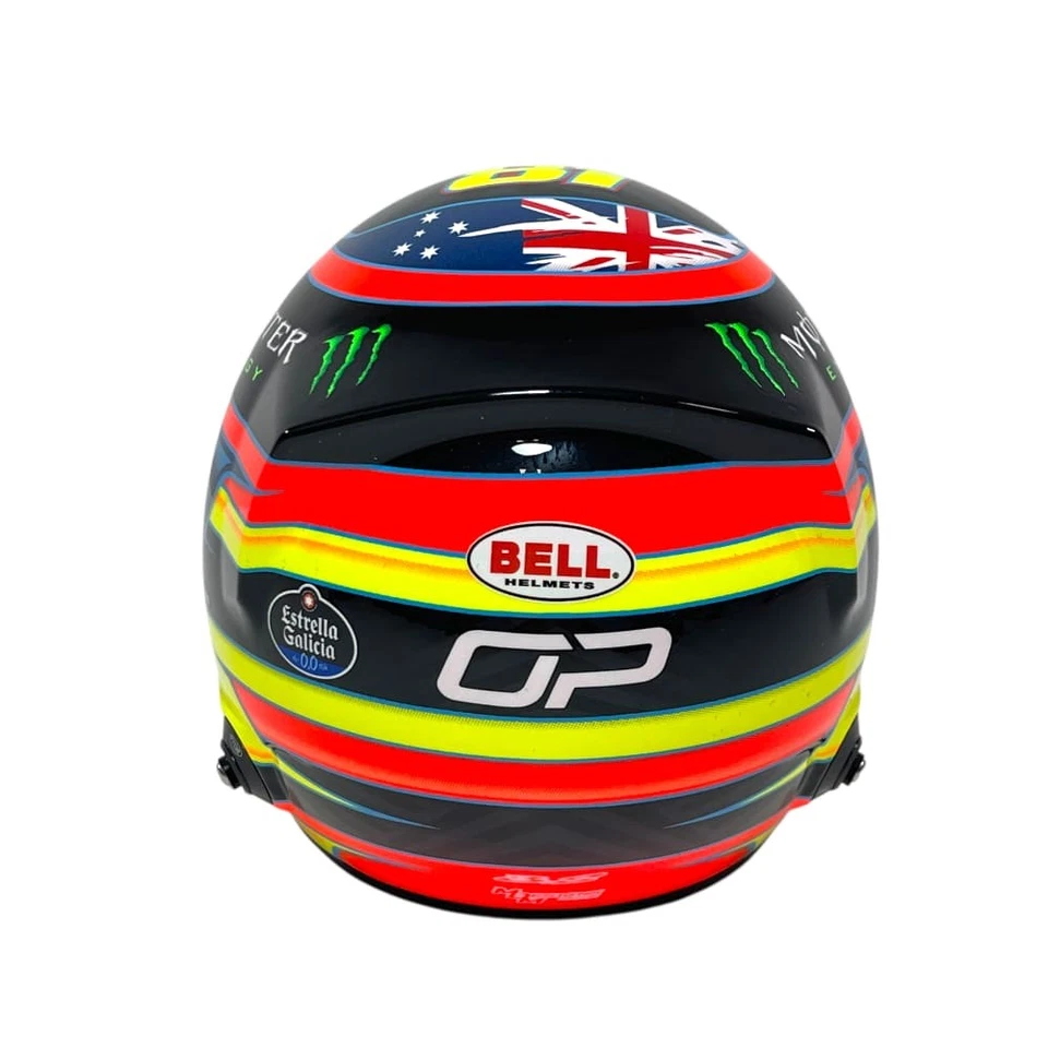 Mini Helmet Bell 1/2 Team McLaren Oscar Piastri #81 2025 - Immagine 4 di 4
