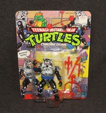 Playmates 1991 Teenage Mutant Ninja Turtles TMNT Chrome Dome MOC 5136