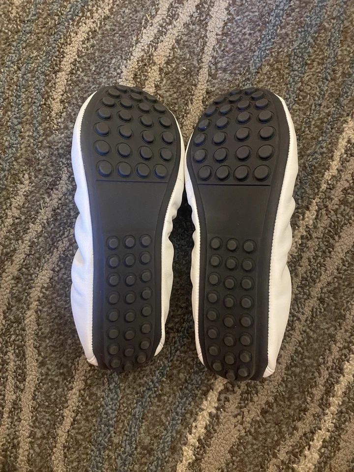 Zapatos Me Too Mujer Cuero LAKER Ballet Pisos BLANCO 8M NUEVOS EN CAJA Foto 3 de 4