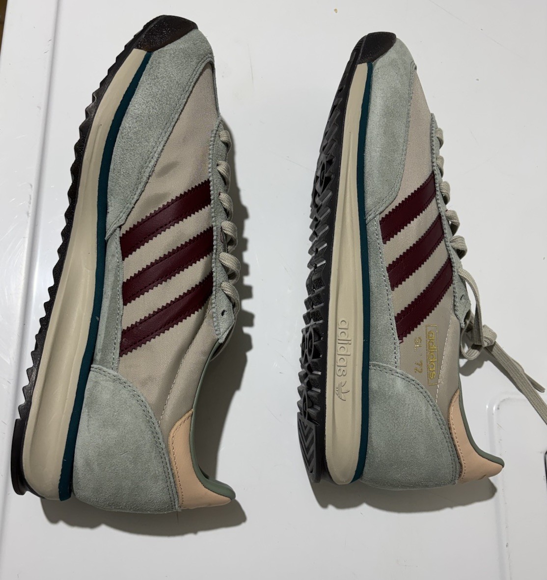 adidas gazelle silver green womens Adidas Men's Barricade Tennis Shoes – Brine Sporting Goods