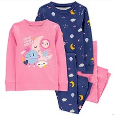 Carter's 4pc Pajama Set for 24M GIRL 