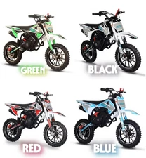 SYX MOTO 56cc 4-Stroke Kids Dirt Bike – Gas Powered Mini Off Road Pit Motorcycle
