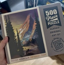Anderson Design Group Rocky Mountain National Park Landscape Puzzle 500 Pieces