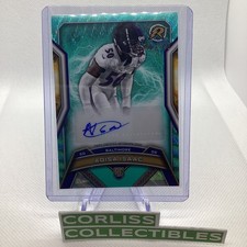 2024 Topps Resurgence Aqua Surge #RRS-AI Adisa Isaac (RC, AUTO) - Ravens #/249