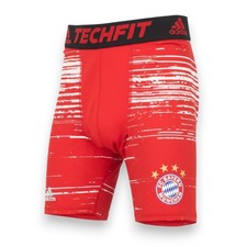 Adidas TF Techfit FC Bayern München Base Layer Tight kurze Hose Shorts
