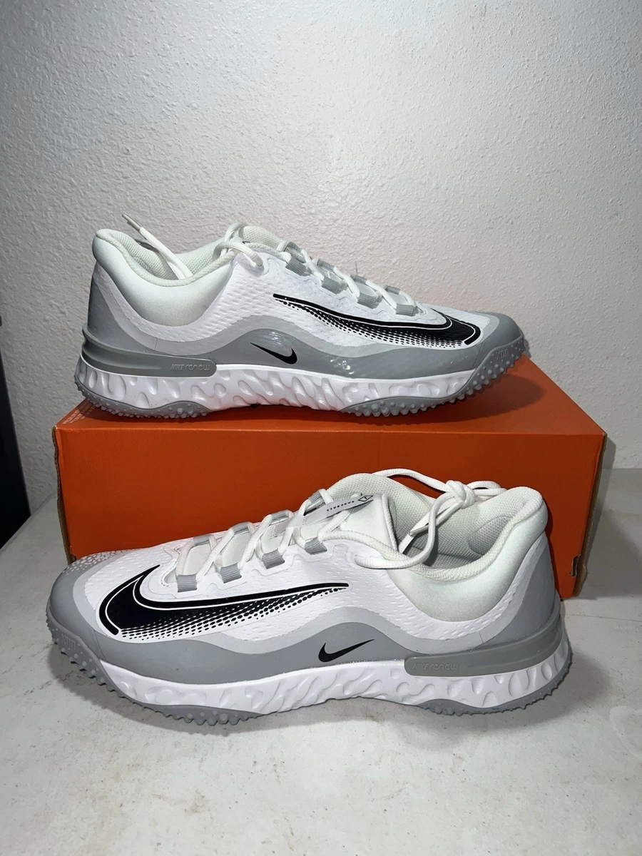 Nike Alpha Huarache Elite 4 TF White Wolf Grey for Sale