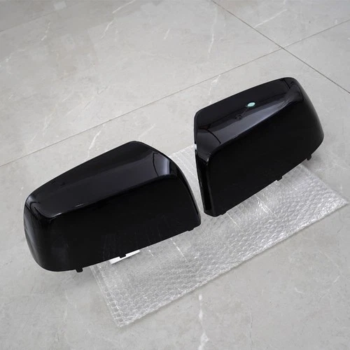Gloss Black Side Mirror Cover Cap For Colorado Canyon 2015-21 Passenger + Driver