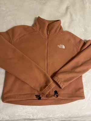 the north face full-zip  double side brushed fleece jacket womens Xsmall