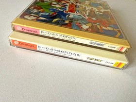 Dreamcast Marvel vs Capcom 1 2 Set Lot w/Spine DC SEGA Fighting Game Japan JP