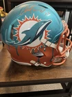 Dan Marino Signed Full Sized Drip Helmet Miami Dolphins Ridell Speed Authentic