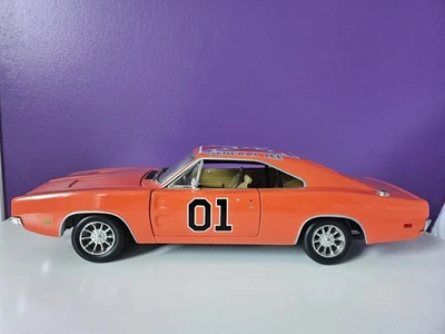 Miniature Otto 1/12 – Dodge Charger 1969 General Lee Orange (Ottomobile)