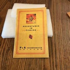 Vintage 1947 P & K Inc.Adventures In Fishing Catalog,used condition