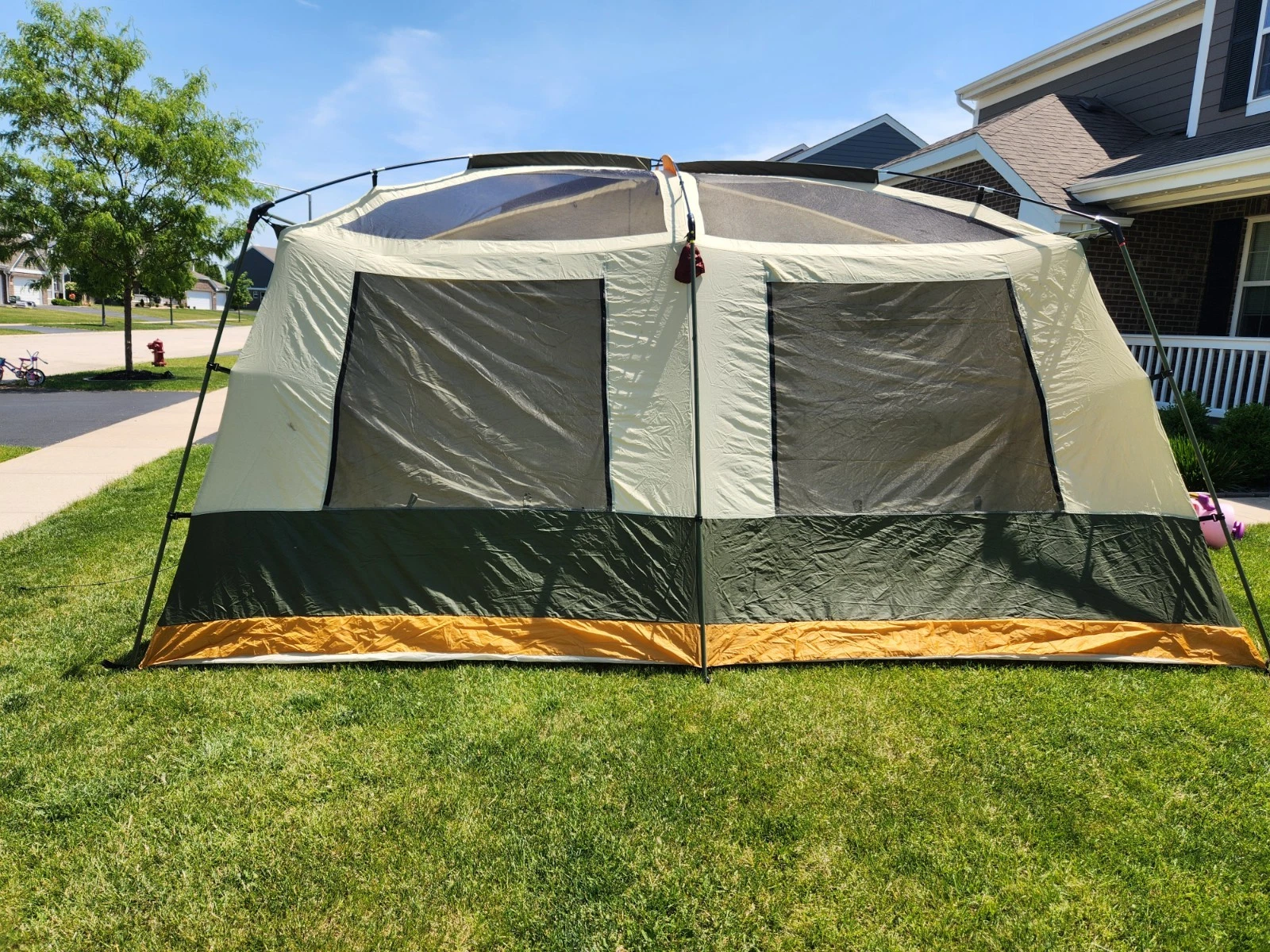 Jeep 12"X15" 3 ROOM Tent Camping With NO Rain Fly & Duffel Bag
Opens in a new window or tab