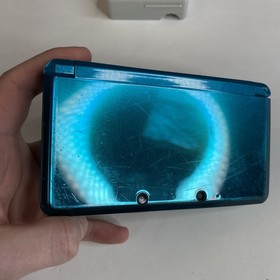 Nintendo 3DS Handheld Video Game Console Blue CTR-001 (USA) W Charger Stylus