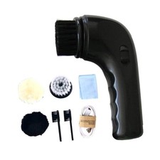 Electric Shoe Polisher Brush Leather Care Device for Cleaning and Polishing