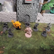 Players DND Miniatures Lot - Dungeons and Dragons Starter Set Fighter Wizard RPG