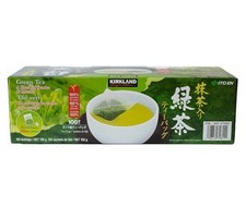 Kirkland Signature Japanese Matcha Green Tea Sencha Matcha Blend, 50 Tea Bags