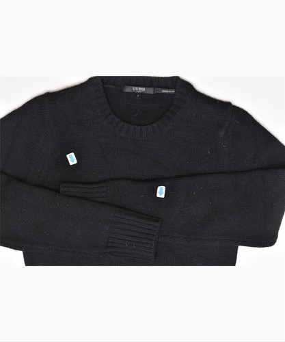 Maglione maglione girocollo GUESS bambina 6-7 anni nero acrilico B211 - Foto 3 di 4
