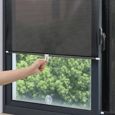 Universal Roller Blinds Suction Cup Sunshade Blackout Curtain Sun-shading UK
