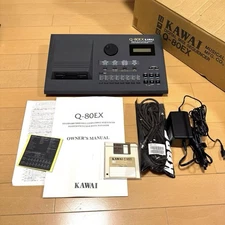 KAWAI Q-80EX Digital Midi Sequencer Emulator Digital floppy [Tested / Very Good]