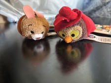 Disney Tsum Tsum  Sleeping Beauty Friends  Lot Of 2 Plushes