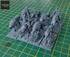 16 x Highlands Miniatures Transilvanya Direwolves  (scenic bases included)