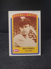 1990 Swell Baseball Greats - Rick Ferrell #86