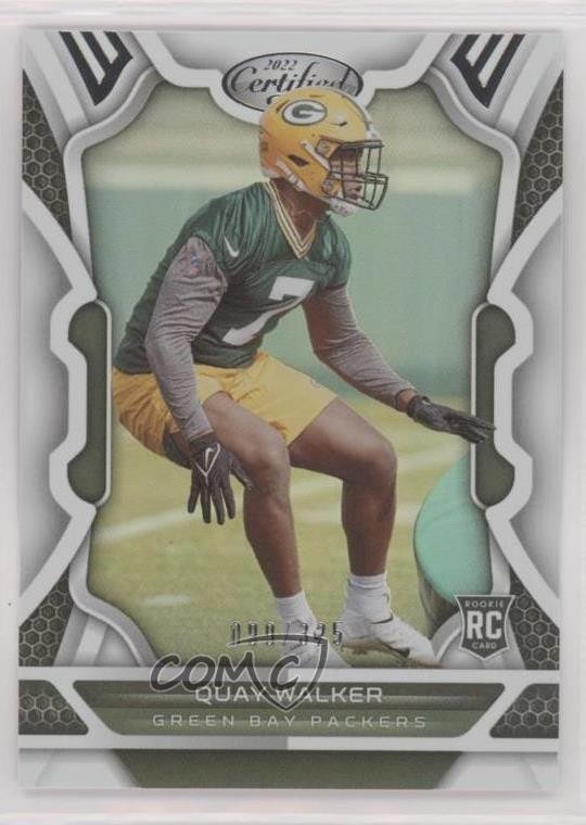 2022 Certified Rookies Mirror 99/325 Quay Walker #153 Rookie RC 0q1p