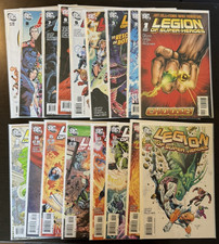 Legion of Super-Heroes Complete 7th Series 1 - 16 plus Annual 1 Lot of 17: VF