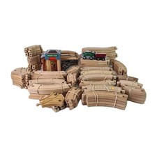 Wooden T99 "Match Thomas  Friends Brio And More" Curve Tracks Lot