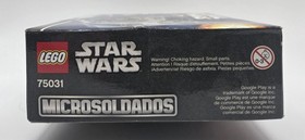 Lego Star Wars Microfighters TIE Interceptor w/TIE Fighter Pilot 75031 - NEW