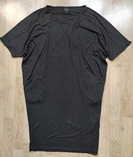 Women Selected Dress Grey Viscose 36