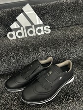 Genuine Adidas MC 87 BOA Golf Black Leather Shoes Torsion Boost BNIB Boxed Uk 8