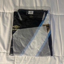Umbro Guatemala Soccer Jersey L, XL, 2XL Black White Blue Diagonal Official