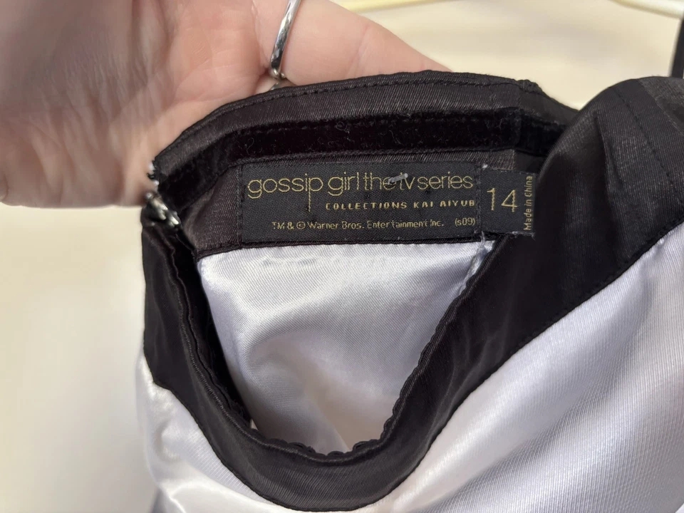 Strapless A-Line Gossip Girl The TV Series Kai Aiyub Dress Size 14 - Image 4 of 4