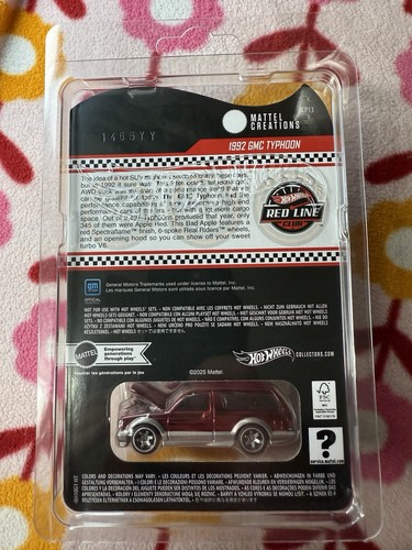 IN HAND! Hot Wheels RLCExclusive 1992 GMC TYPHOON FAST FREE SHIPPING! Very Nice! - Picture 2 of 2