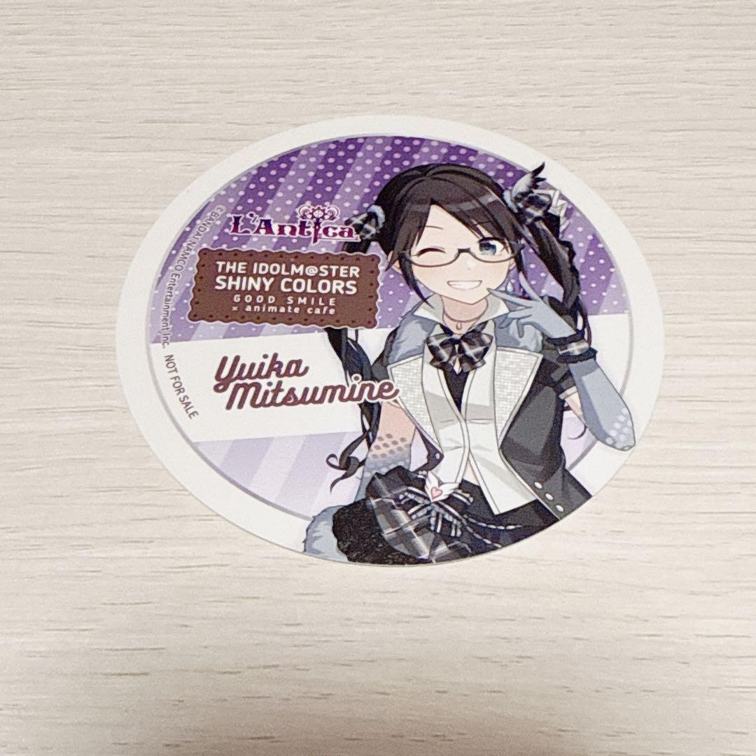 Idolmaster Shiny Colors AniCafe Coaster Misumi Yuka GSC x Animate Cafe