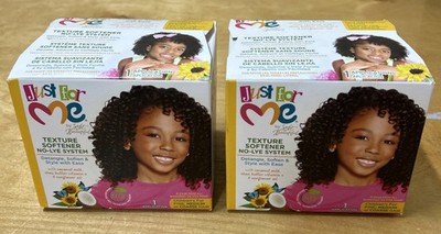 Lot of 2 Soft & Beautiful Just For Me Texture Softener No-Lye System