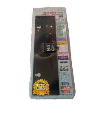 Digital color flat thin tv antenna with 10ft coax cable Indoor HDTV UHF Channels