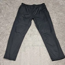 Members Mark Tech  Men's Fleece Pants Black X-Large