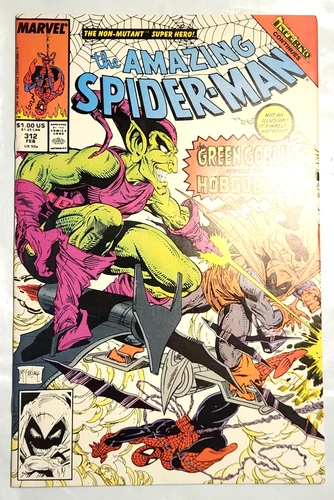 Amazing Spider-Man 312 Green Goblin Hobgoblin Marvel Comics Direct Raw VF-NM