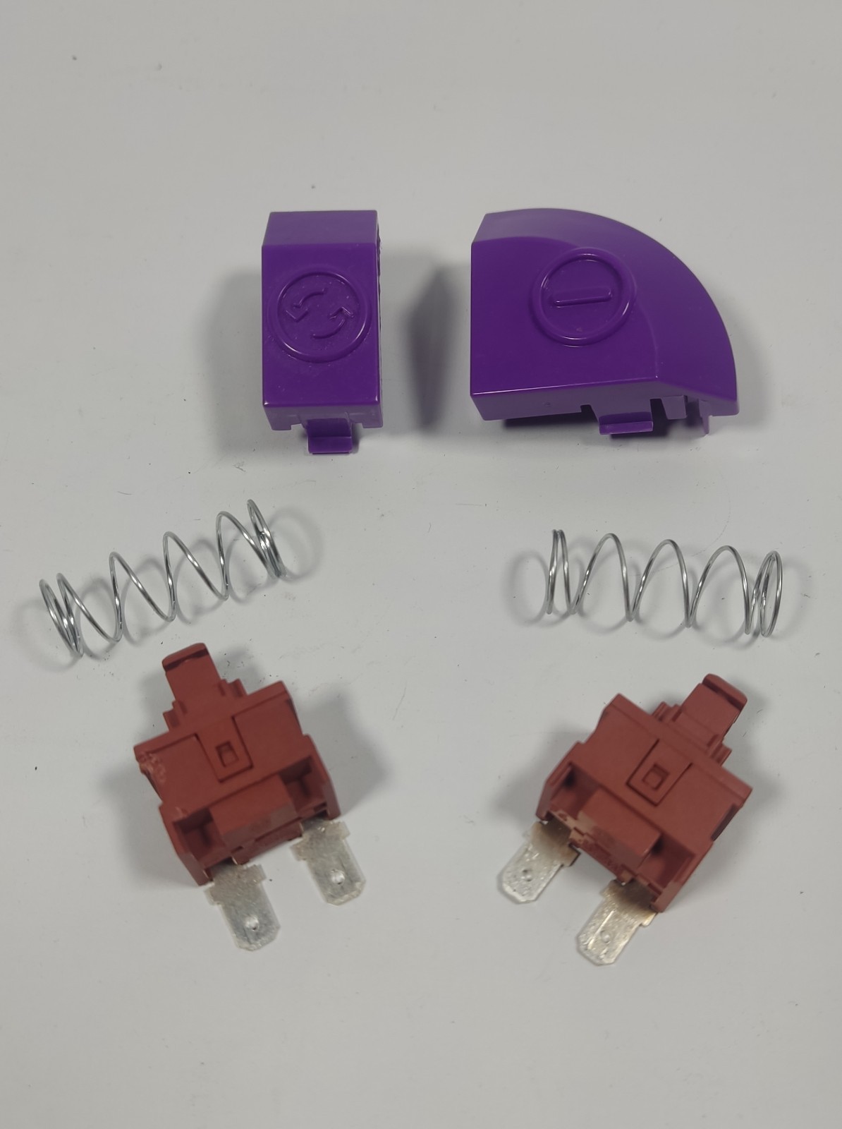 Vax Mach Air Power Buttons UCA1GEV1 On/Off & Brush Roll Switches Purple