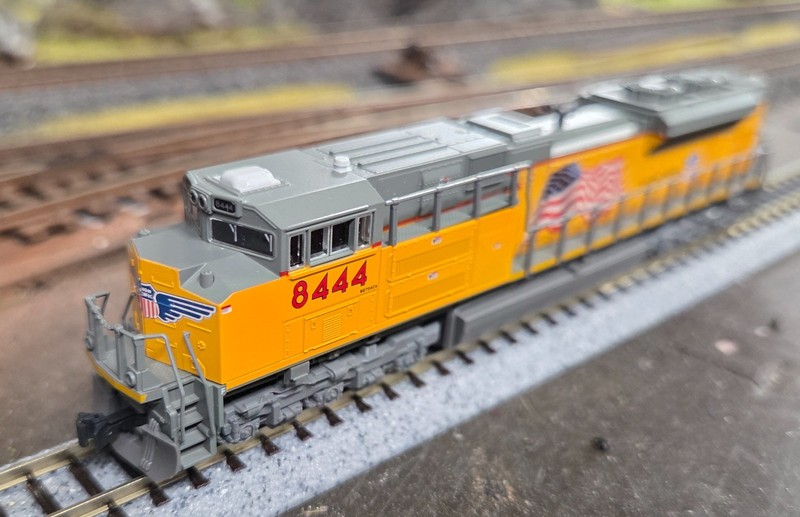 N Scale Kato 176-8404 Union Pacific SD70ACe Diesel Locomotive #8444 (DC) UP