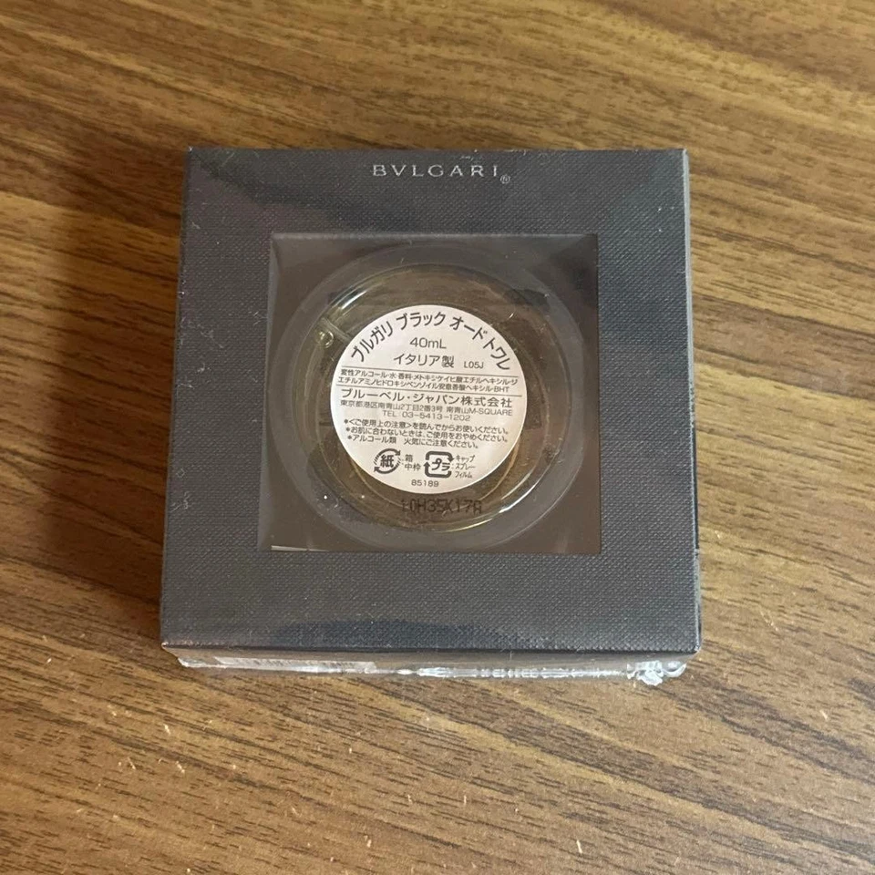 Descontinuado RARO BVLGARI Negro Eau de Toilette EDT 40 ml 1,35 fl oz Perfume Nuevo en Caja Foto 2 de 3